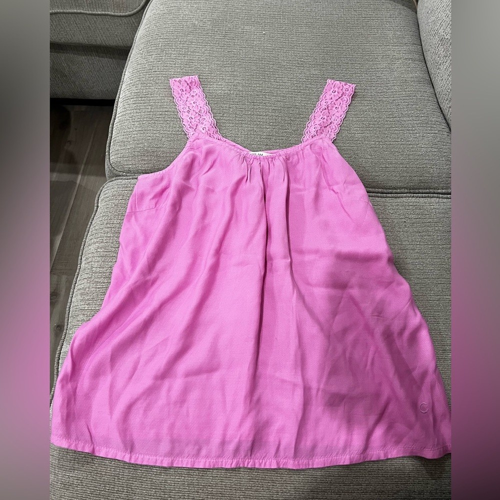 Cream CRLinga sleeveless top